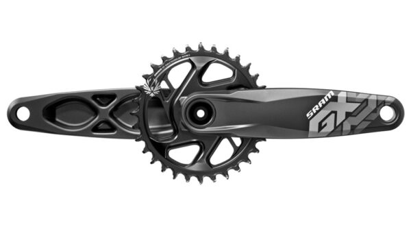 Crankstel Sram GX Eagle Boost 12V 175mm GXP Aluminium 32T Zwart