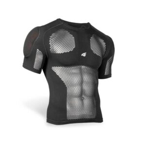 Ondershirt Bluegrass Seamless B&S D30 Protection Korte Mouw Black